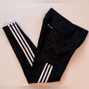 Adidas Aeroready 3 Stripe Adidas Leggings size S EUC